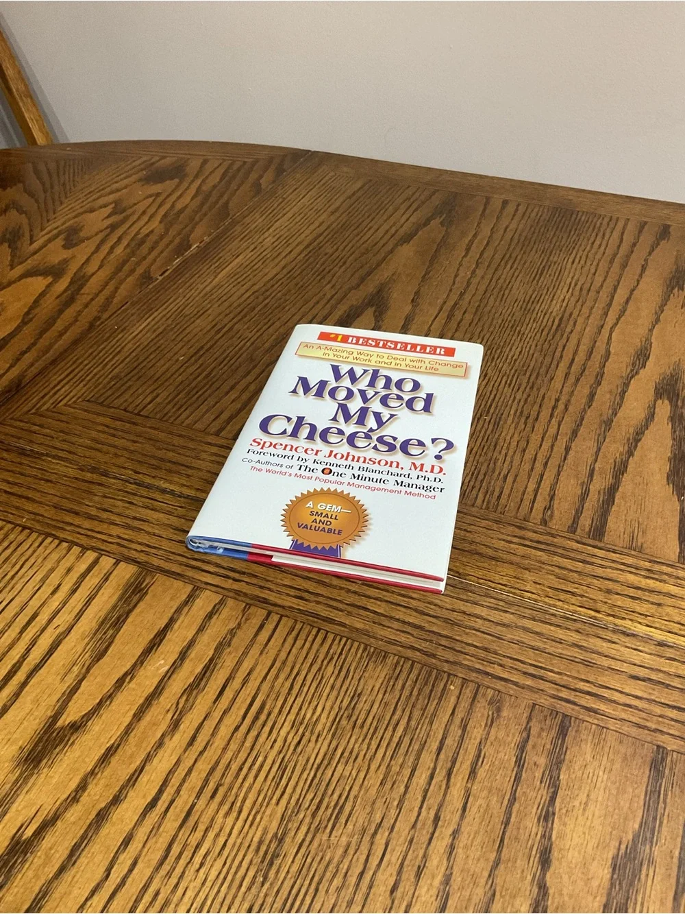 Who Moved My Cheese? by Spencer Johnson - how to deal with change in life